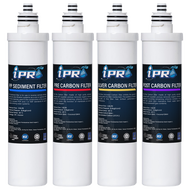 IPRO Filter Replacement 4 Stage Antibacterial Filter Easy Change Type Filter Cartridge for Smart Tap