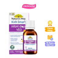 Thực phẩm bảo vệ sức khỏe Nature&aposs Way Kids Smart Infant Drops VD3