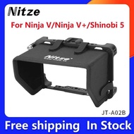 Nitze Monitor Cage for Atomos Ninja V/Ninja V+/Shinobi 5" Sunhood Monitor aluminum Alloy Cage