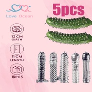 Condoms With Spikes Bolitas Enlargement Extension Penis Reusable Condom  Delay Ejaculqation Clitoral