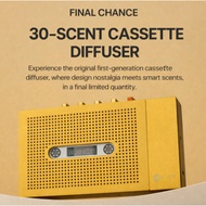 [30SCENT] Cassette Electronic Diffuser  Retro-inspired design meets smart scent technology A Retro I