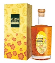 Choya 金箔梅酒(禮盒) 500ml ！粉嶺華明商場G21A地舖！亦可順豐到付