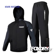 100% ORIGINAL FOXDRY 07 RAIN COAT RAINCOAT RAIN SUIT BAJU HUJAN WATERPROOF S~5XL(NEW ARRIVALS)MORE S