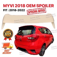 MYVI G3 2018 NEW SPOILER OEM MATERIAL ABS / STANDARD / GEAR UP LOOK / Rear Back Bonnet Bonet Trunk B