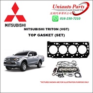 MITSUBISHI TRITON L200 KB4T (12' - 15', 2.5cc, 4D56 TURBO, 16V, VGT) TOP GASKET (SET)