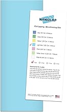 PSA Lapping Film, 1 Pc 9 Micron (1,800 Grit) Adhesive Polishing Paper, 4-1/4β x 11β Microfinishing F