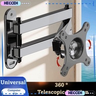 HECCEH Computer Bracket, Rotatable Extendable LCD Monitor Bracket, Universal Wall Mount Sturdy 10-37