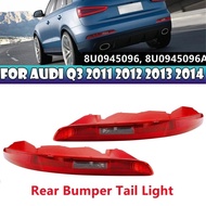 For Audi Q3 2011 2012 2013 2014 2015 Car Rear Bumper Brake Light Tail Warming Turn Signal Reflector 