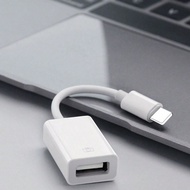 อะแดปเตอร์กล้องต่อ USB สำหรับ iPhone/iPad อะแดปเตอร์สาย OTG USB 3.0 เมีย ที่รองรับการเชื่อมต่อกล้อง,