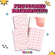Photocard Background / Photocard Filler Background / PC Binder Filler Kpop Wishlist / Binder Filler 