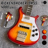 GCM RickenBacker Electric Bass Guitar (Custom Made, Oversea Ready Stock)
