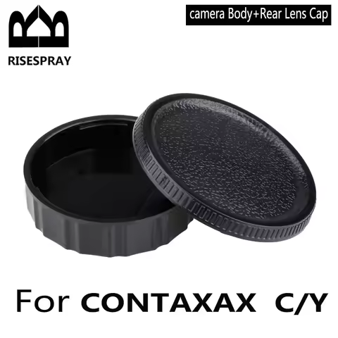Rear Lens Cap Cover or Camera Body Cap Protector or Cap Set for Contax Yashica C/Y CY C-Y Mount