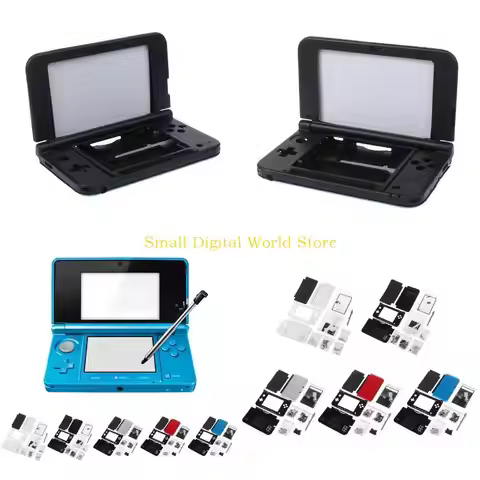 77UB for 3DSXL Replacement Full for Shell for Case Durable Game Console Repair Cover with Buttons Ki