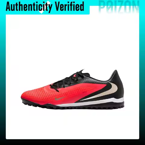 Nike Phantom 6 Soccer Shoes Unisex Low-top Red/Black HQ2325-600