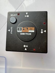 HDMI 切換器支援1080P 高清切換三進一出