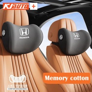 【 Ergonomics 】Honda Memory Cotton Car Seat Headrest Soft and Comfortable Car Decoration Accessories for City Hrv Civic Wrv Brio BRV Fit Accord Vezel