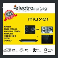 MAYER  MMGH/SS633 + + MMDO8R MMSI900LEDHS HOOD+ HOB OVEN COMBO