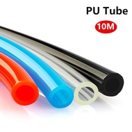 WEPHOTO PU Tube 10M  4mm 6mm 8mm 10mm 12mm Pneumatic Pipe Air Water Gas Hose Tube OD 4x2.5 6x4 8x5 10x6.5mm