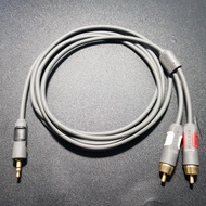 3.5mm wire to 2 lotus flowers from Belkin, original / 3mm/ 3.5mm/ 3mm wire