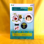 Healthy Food Poster | Children's nutritional measurements 12 to 23 months | My Plate Filled Poster A