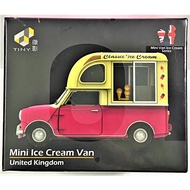 Hoonbao Toy Shop TINY Morris Mini Van Ice Cream Truck (Wine Red)