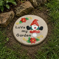 [dksqer] Outdoor Decorative Stones Resin Stepping Stone Paving Slab Garden Decoration for Yard and L
