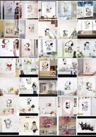 Snoopy牆貼/行李箱貼紙