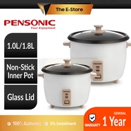 Pensonic Non-Stick Rice Cooker with Glass Lid | PRC-11E PRC-18E PRC-6E PRC-15E (Periuk Nasi Food Ste