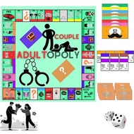Adultopoly Board Game, Couple Adult Opoly Board Game, Couple Board Game for Adults, Board Games, Bed