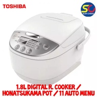 TOSHIBA DIGITAL RICE COOKER RC-10DH1NMY 1.0L RC-18DH1NMY 1.8L WITH 5 LAYER THICK INNER POT (NON STIC