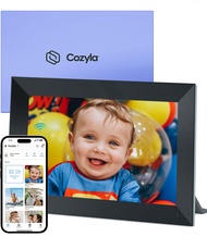 Cozyla Digital Picture Frame WiFi Free Unlimited Storage AI-Powered Send Pictures & Video via Google
