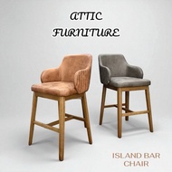 Island Bar Chair (2pcs) / ATTIC FURNITURE BC-8322 ISLAND BAR CHAIR