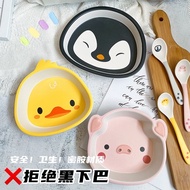 Hanhe Cute Cat Bowl Food Bowl Dog Rice Bowl Cartoon Bowl Flat Face Cat Food Bowl Pet Cute Snack Bowl