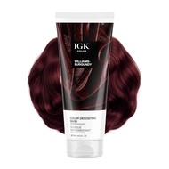 IGK Williams Burgundy | Intense Burgundy Hair Gloss + Color Depositing Mask | Boost Shine, Enhance B