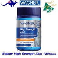 Wagner High Strength Zinc 120 Tablets Helps Reduce Acne. Full Concentrated Formula Authentic From Au