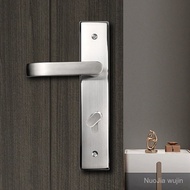 Custom Entrance Door Panel Lock 304 Stainless Steel Handle European Standard Wooden Anti-Theft Room 