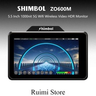 Shimbol ZO600M 5.5" 5G WiFi Wireless Video Monitor – 1000nit HDR/Recording & Playback/ Free Switch T
