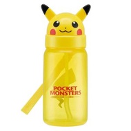 日本 Skater - Pokemon兒童透明塑膠吸管水樽/水壺/水瓶 [350ml]