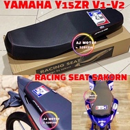 Y15ZR V1 V2 RACING SEAT SAKORN SA KORN CARBON BLACK YAMAHA Y15 SIT DUDUK SARUNG COVER RECARO KULIT THAILAND KINGDRAG