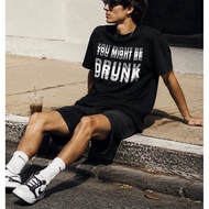 New you might be drunk you May be drunk drunk Spoof Funny Text Funny T-Shirt Men