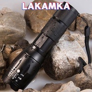 LAKAMKA Flashlight  Durable Hiking 500 Lumen LED