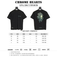 Chrome Hearts/Chrome Hearts Summer New Style Short-Sleeved T-Shirt Men Women Couples Style 2025 Autu