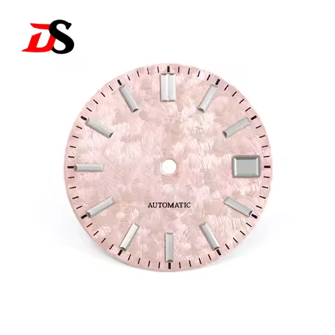 NH35 Dial 28.5mm 62GS Sakura Xinzhou No Lume for NH35 NH36 Movement SKX007 Custom Logo 3 O'clock 6 O