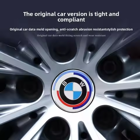 4 Pcs 68mm 56mm Wheel Center Cap for BMW E90 E87 F30 F20 F10 E60 F01 F02 G20 G30 G38 G14 F22 X1 X3 X