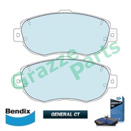 Bendix General CT Disc Brake Pad Front DB1395 - Lexus IS250 IS300 GS300 GS400