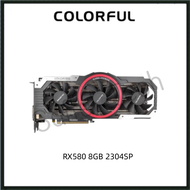 USED COLORFUL RX580 8GB 2304SP RX 580 Gaming Graphics Card GPU