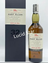 Port Ellen 11th Release 1979. 32 years Single Malt Whisky -  700ml 波艾倫1979年威士忌 限量 2988支 Bottled in 2011