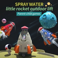 COD Space Rocket Sprinkler 360°Rotating Flying Outdoor Yard Water Sprinkler Kid Toys