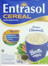 Entrasol Cereal 150G PRO-FIT / Entrasol Cereal Minuman Serbuk / Entrasol Cereal Rasa Vanilla / Entra