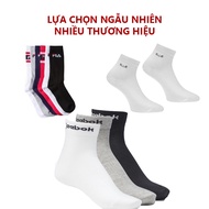 Hier 100% Cotton Men'S And Women'S Sports Socks Good Sweat Absorbent